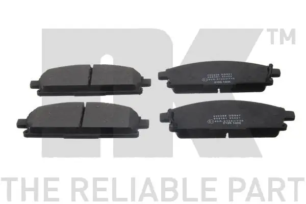 set placute frana,frana disc NK 222256
