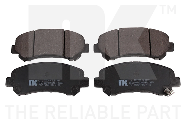 set placute frana,frana disc NK 222269