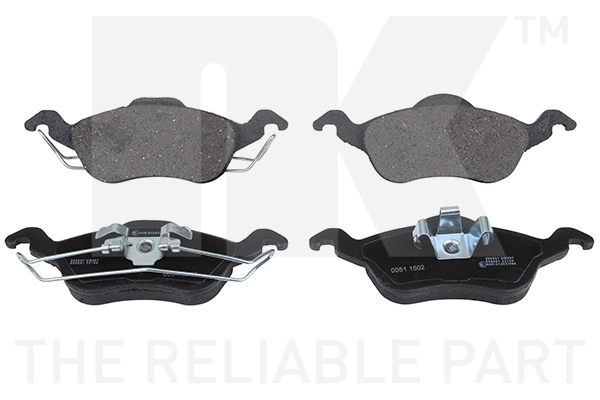 set placute frana,frana disc NK 222551