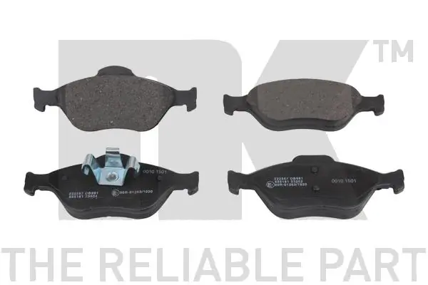 set placute frana,frana disc NK 222557