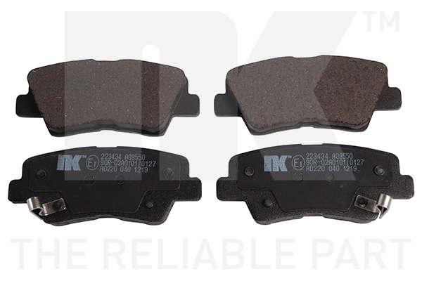 set placute frana,frana disc NK 223434