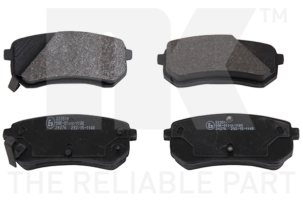 set placute frana,frana disc NK 223514