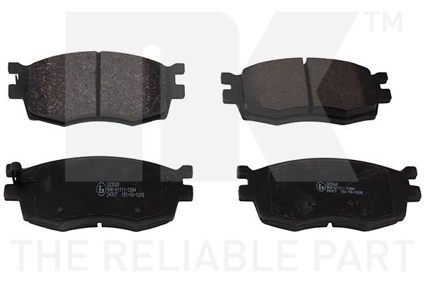 set placute frana,frana disc NK 223520