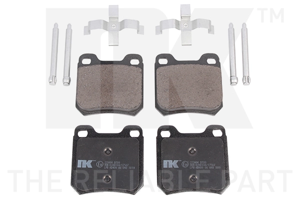 set placute frana,frana disc NK 223604