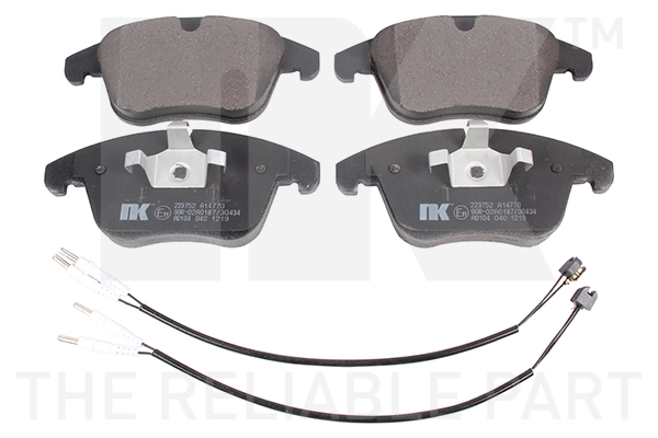 set placute frana,frana disc NK 223752