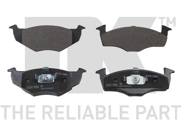 set placute frana,frana disc NK 224737