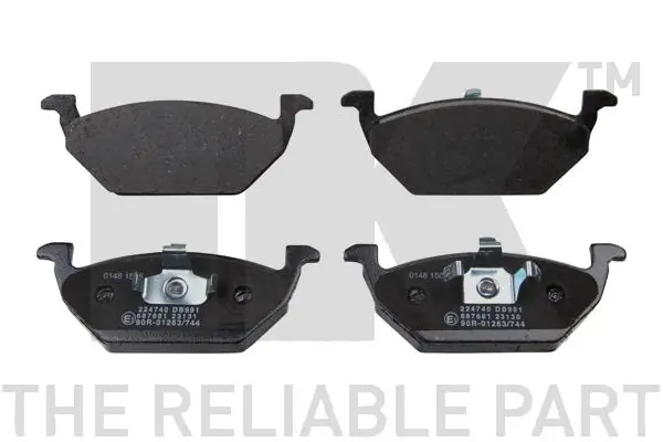 set placute frana,frana disc NK 224740