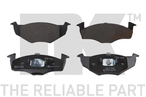 set placute frana,frana disc NK 224743