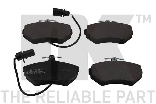 set placute frana,frana disc NK 224756