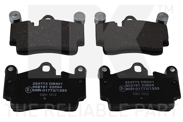 set placute frana,frana disc NK 224773