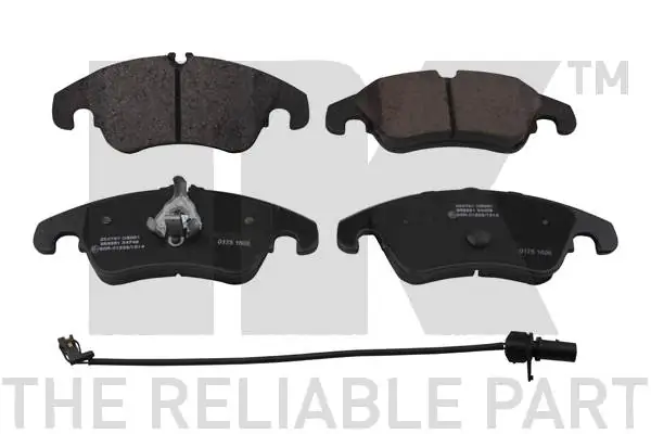 set placute frana,frana disc NK 224797