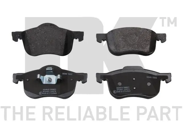 set placute frana,frana disc NK 224820