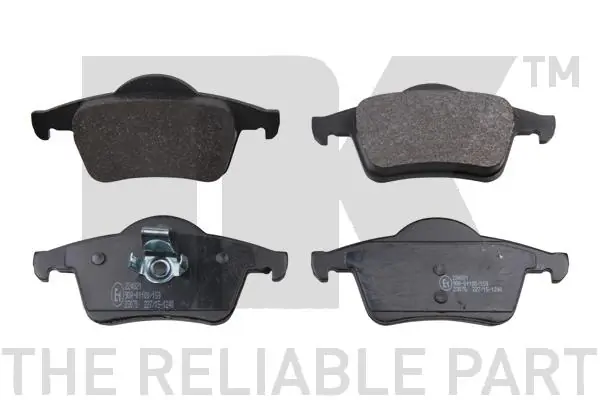 set placute frana,frana disc NK 224821